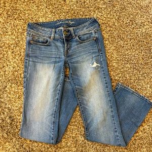 American Eagle slim boot cut jeans size 6 reg with stretch